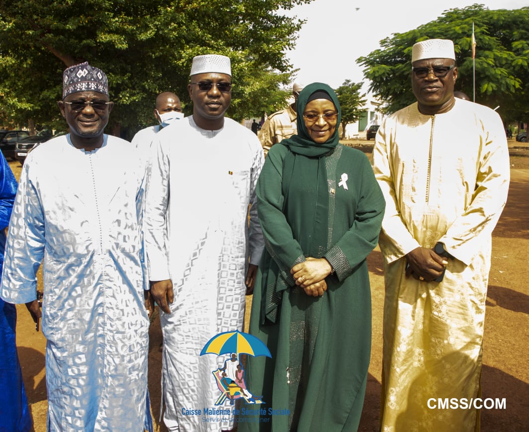 Le ministre Assa Badiallo TOURE à Ségou : Les Directeurs généraux des Organismes de Prévoyance Sociale (OPS)  en ordre de bataille  pour accompagner leur tutelle à cette fête de  la solidarité dans la région.